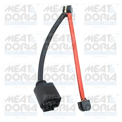 Warning Contact, brake pad wear